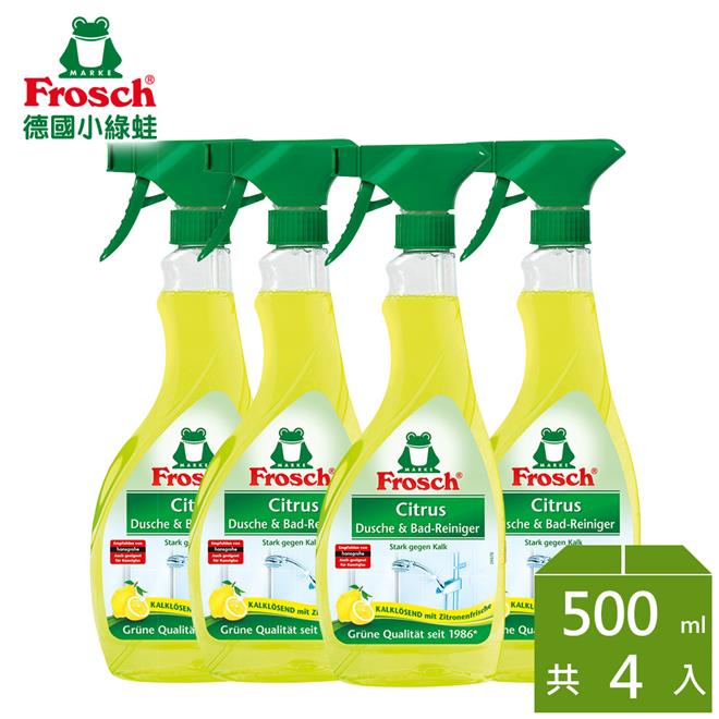 Frosch檸檬浴廁清潔噴劑500ml*4瓶